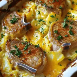 - 4 boneless pork chops - 2 tablespoons olive oil - Salt and pepper, to taste - 1 teaspoon garlic powder - 1 teaspoon onion powder