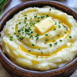 Creamy Garlic Mashed Potatoes Rich and Comforting Recipe