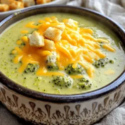 Broccoli Cheddar Soup Flavorful Comfort That Satisfies