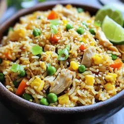 Easy Chicken Fried Rice Quick and Tasty Meal Recipe