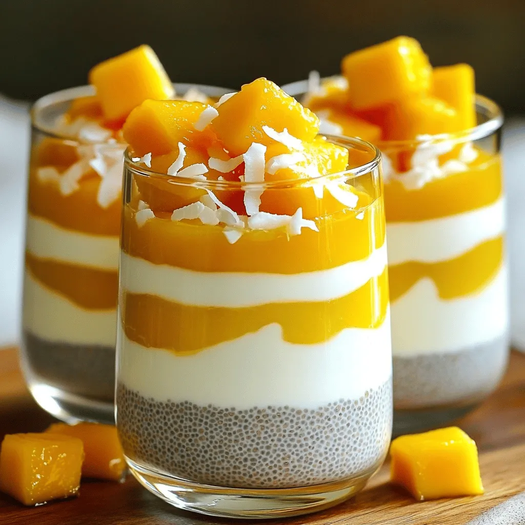 Coconut Mango Chia Pudding Delightfully Simple Recipe