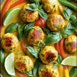 Thai Coconut Curry Meatballs Savory and Simple Recipe