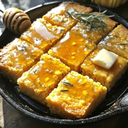 Sweet Honey Cornbread Delightfully Simple Recipe