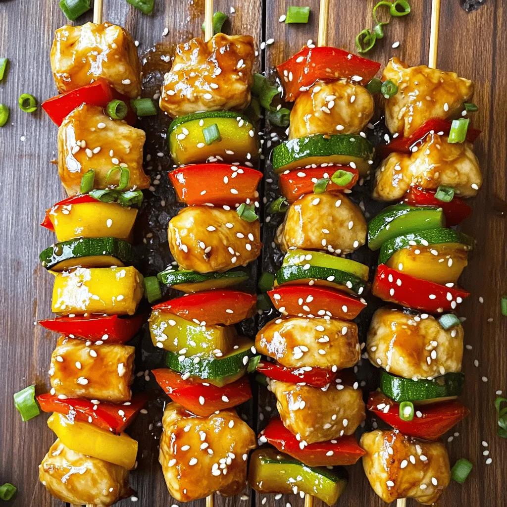 Savory Chicken Teriyaki Skewers Easy Grill Recipe