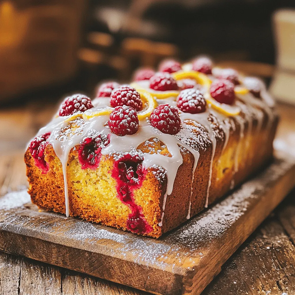 Raspberry Lemon Loaf Delightful and Easy Recipe