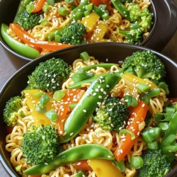 Spicy Ramen Noodle Stir Fry Quick and Flavorful Dish