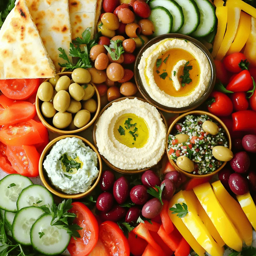 Mediterranean Mezze Platter Flavorful Serving Guide