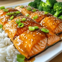Honey Garlic Glazed Salmon Flavorful and Simple Recipe