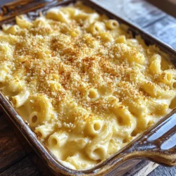 White Cheddar Mac and Cheese Creamy Delight Recipe