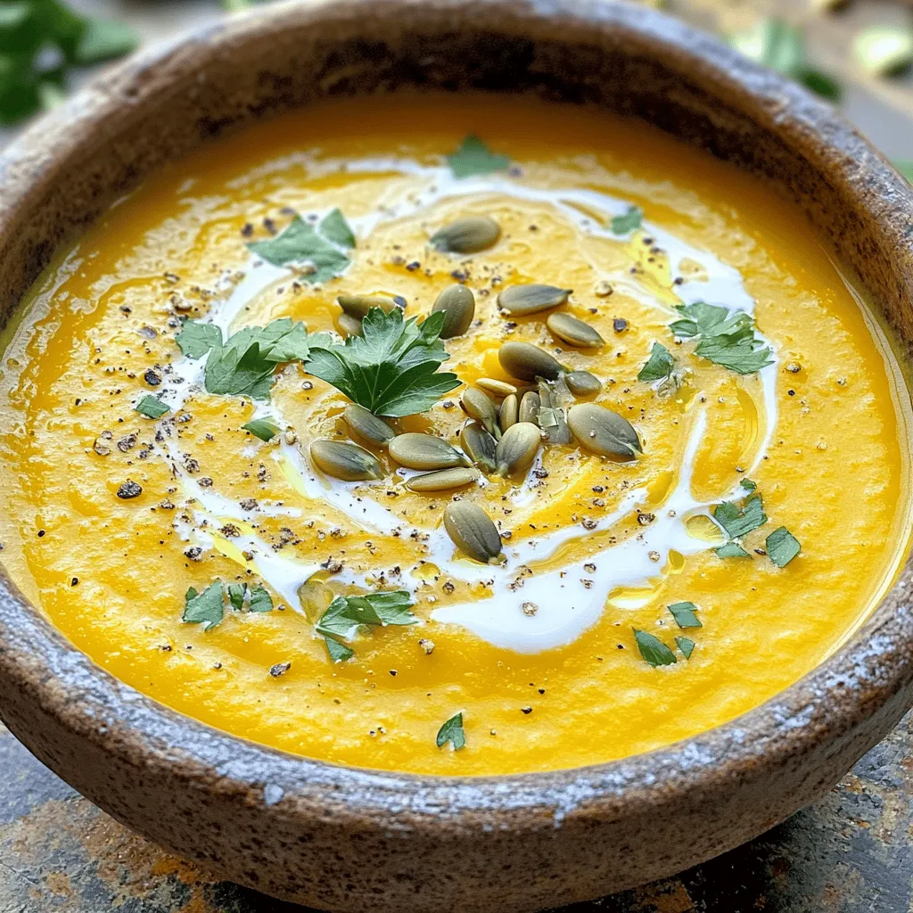 Roasted Butternut Squash Soup Rich and Creamy Delight
