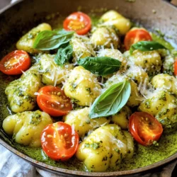 Creamy Pesto Gnocchi Flavorful and Simple Recipe