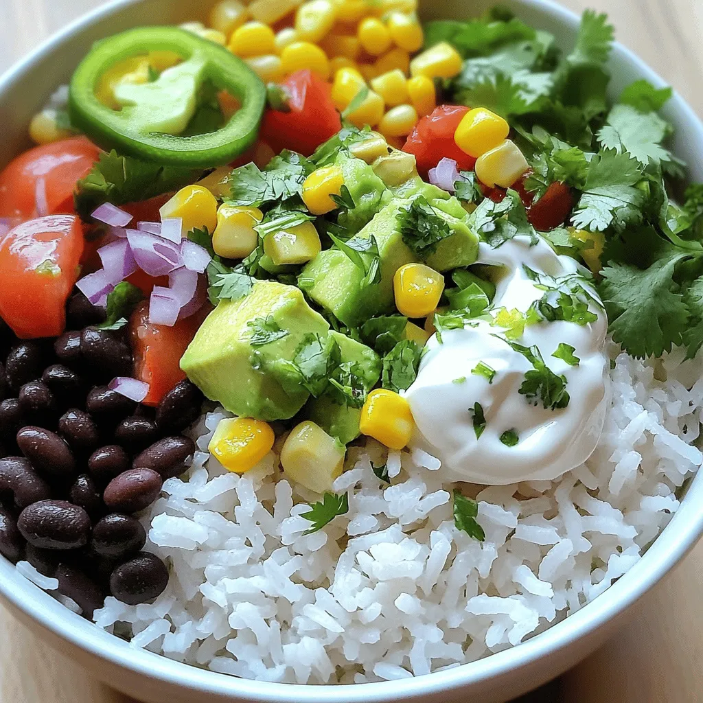 Cilantro Lime Rice Bowls Fresh and Simple Recipe