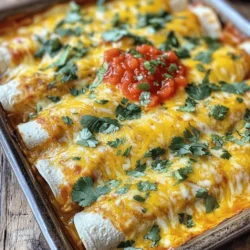 Easy Chicken Enchiladas Flavorful and Quick Recipe