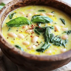 Creamy Tuscan White Bean Soup Easy Flavorful Delight