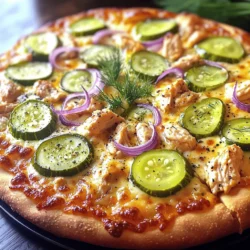 Pickle Ranch Chicken Pizza Flavorful Family Dinner
