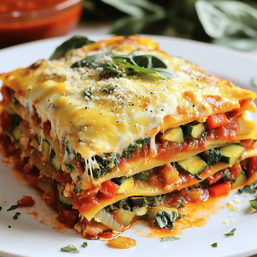 Classic Veggie Lasagna Delightful and Healthy Meal