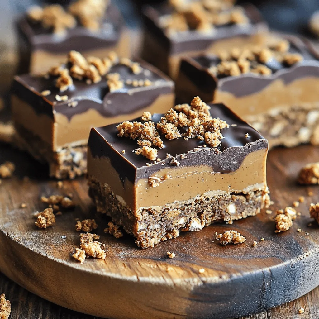 To make these yummy no-bake cookies and cream protein bars, you will need: - 1¾ cups rolled oats - 1 cup vanilla protein powder - ½ cup unsweetened cocoa powder - ½ cup almond butter (or any nut/seed butter of choice) - ¼ cup honey or maple syrup - ½ cup milk (dairy or plant-based) - 1 cup crushed cookie pieces (like chocolate sandwich cookies) - 1 teaspoon vanilla extract - Pinch of salt You can swap some ingredients to fit your needs or taste. Here are some ideas: - Nut Butter: Use peanut butter or sunflower seed butter if you prefer. - Sweetener: Maple syrup works great if you want a vegan option. - Milk: Any milk works, including coconut or oat milk. - Protein Powder: Try chocolate protein powder for a richer flavor. - Cookies: Use any cookie you love, like Oreos or vanilla wafers. These bars pack a punch of nutrition. Here’s a rough breakdown per bar (based on 12 servings): - Calories: Approximately 150 - Protein: About 8 grams - Carbohydrates: Around 20 grams - Fat: Roughly 6 grams - Fiber: About 3 grams These protein bars are a great treat before or after workouts. They give you energy and taste amazing! First, get your 8-inch square baking pan. Line it with parchment paper. Leave some paper hanging over the edges. This will help you lift the bars out later. Next, grab a large mixing bowl. Add 1¾ cups of rolled oats. Then, add 1 cup of vanilla protein powder, and ½ cup of unsweetened cocoa powder. Don’t forget a pinch of salt. Stir the mixture well. Make sure you break up any clumps. In another bowl, mix the wet items. Add ½ cup of almond butter, ¼ cup of honey (or maple syrup), ½ cup of milk, and 1 teaspoon of vanilla extract. Blend until it’s smooth and creamy. This step is key for a great texture. Now, pour the wet mixture into the dry one. Mix them together well. If the mix feels too dry, add a bit more milk. If it’s too wet, toss in more oats. Gently fold in 1 cup of crushed cookie pieces. Make sure they spread evenly. Then, transfer this mix to your lined pan. Press it down firmly. Use a spatula or your hands, but wet them a little to avoid sticking. Cover the pan with plastic wrap or foil. Place it in the fridge for at least 2 hours. Once set, lift the bars out using the parchment. Cut them into squares or rectangles, based on your preference. To get the best texture, you need to mix your dry and wet ingredients well. Start with the dry mix. If it feels too dry, add a bit more milk. If it’s too wet, just add more oats. The mixture should be sticky but not runny. This balance helps the bars hold together when cut. For a fun look, arrange the bars on a colorful platter. You can sprinkle extra crushed cookie pieces on top. Adding a drizzle of melted dark chocolate can make them look fancy. This small touch adds a wow factor and makes them more tempting. To keep your bars fresh, store them in an airtight container. They do well in the fridge for about a week. If you want them to last longer, consider freezing them. Wrap each bar in plastic wrap before putting them in a freezer bag. This way, they stay fresh, and you can grab one anytime! {{image_2}} You can mix up the flavor of these protein bars easily. Try using chocolate protein powder for a richer taste. You can swap cocoa powder with carob powder for a different twist. For a fruity flavor, add dried fruit or swap in vanilla extract for almond extract. You can even add a pinch of espresso powder for a coffee kick. Feel free to switch out ingredients based on what you have. If you need a nut-free option, use sunflower seed butter instead of almond butter. For a vegan version, replace honey with agave syrup. You can also use quick oats if you want a smoother texture. If you don’t have milk, try coconut milk or any plant-based milk. You can make these bars even healthier with some add-ins. Consider adding chia seeds or hemp seeds for extra protein and fiber. Ground flaxseed can boost omega-3 fatty acids. You can also mix in some mini chocolate chips or extra crushed cookies for added flavor. Adding nut pieces like walnuts or almonds gives a nice crunch and more nutrients. To keep your no-bake cookies and cream protein bars fresh, store them correctly. Place them in an airtight container. This helps to keep them from drying out. If you stack the bars, use parchment paper between layers. This prevents sticking and keeps them neat. These protein bars stay good for about one week in the fridge. If stored properly, they can hold their taste and texture. After a week, their quality may drop, but they are still safe to eat. Always check for any off smells or changes in texture before consuming. For longer storage, freeze the protein bars. Wrap each bar in plastic wrap. Then, place them in a freezer-safe bag or container. This way, they can last for up to three months. When ready to eat, let them thaw in the fridge for a few hours or at room temperature for quick enjoyment. Yes, you can use any nut or seed butter you like. Almond butter, peanut butter, or sunflower seed butter works well. Each will change the flavor a bit, so choose what you enjoy most. Once the bars are chilled and firm, lift them from the pan using the parchment overhang. Place them on a cutting board. Use a sharp knife to cut them into rectangles or squares. Yes, you can make them vegan! Just use maple syrup instead of honey. Also, choose a plant-based protein powder. Almond butter is already vegan, so no changes needed there. If you don't have protein powder, you can use ground oats or a nut flour. This may change the texture a bit, but it will still taste great. You can add nuts, seeds, or dried fruit for extra flavor. Try using different cookie flavors or add spices like cinnamon. Get creative and make it your own! You learned about making protein bars with simple, healthy ingredients. We discussed how to prepare, mix, and assemble them step by step. You now have tips on consistency, presentation, and storage. Plus, we explored flavor and ingredient variations. Remember, these bars can be customized to fit your needs and preferences. Enjoy creating your own tasty snacks that keep you fueled and satisfied!