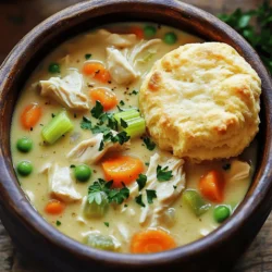 Creamy Chicken Pot Pie Soup Simple Comfort Dish