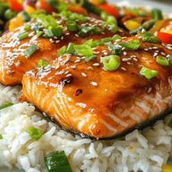 Honey Sriracha Glazed Salmon Tasty and Simple Recipe