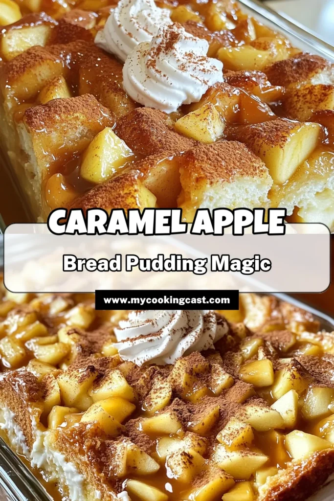 Indulge in the warmth of Cozy Caramel Apple Bread Pudding, a perfect dessert for any occasion! This delightful recipe combines cubed bread, sweet apples, and a rich custard with a luscious caramel swirl. With simple ingredients and easy steps, you can create a heartwarming treat in just over an hour. Click through to discover the full recipe and enjoy a slice of comfort that will impress your family and friends!