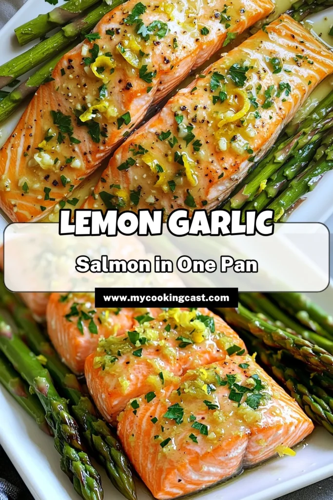 Savor the flavors of our Zesty Lemon Garlic Salmon & Asparagus Delight! This easy recipe features succulent salmon fillets paired with tender asparagus, all drizzled in a tangy lemon garlic marinade. Perfect for a quick weeknight dinner or a healthy meal prep option, this dish is both delicious and nutritious. Ready in just 35 minutes! Click to explore the full recipe and impress your family tonight. #SalmonRecipes #HealthyEating #EasyDinnerIdeas #LemonGarlicDelight