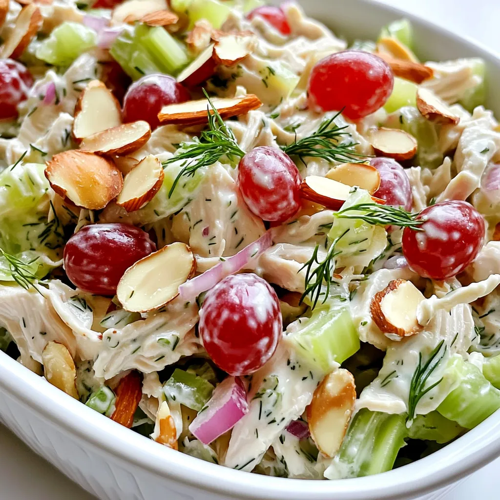 Greek Yogurt Chicken Salad Tasty and Healthy Dish