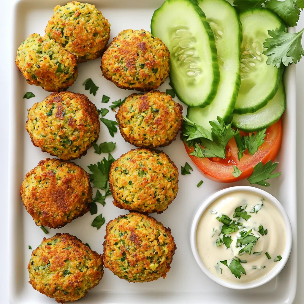 Air Fryer Falafel Crispy and Flavorful Delight