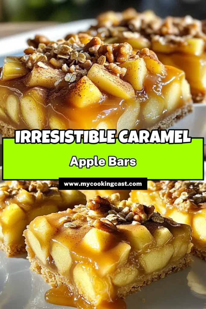 Indulge in these delicious Caramel Apple Shortbread Bars, the perfect blend of sweet and tart! With just a few simple ingredients, you can create a delightful dessert that's sure to impress. Follow the easy steps to make the buttery shortbread crust, juicy apple filling, and rich caramel drizzle. Ready to bake something amazing? Check out the full recipe and treat yourself today! #CaramelAppleShortbread #BakingJoy #DessertRecipes #FallTreats