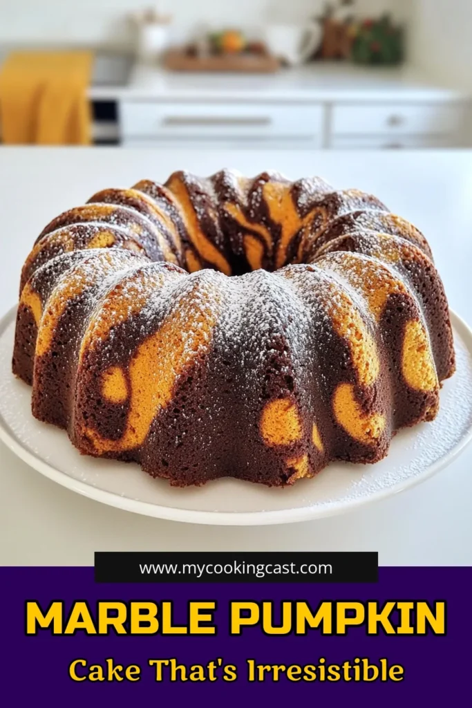 Indulge in the delightful flavors of Pumpkin Marble Bundt Cake! This scrumptious recipe combines rich chocolate and spiced pumpkin for a delicious twist that’s perfect for fall gatherings or family dessert nights. With simple ingredients and easy steps, you can create a stunning cake that looks as good as it tastes. Ready to impress? Click through for the full recipe! #PumpkinCake #BundtCake #FallBaking #DessertIdeas