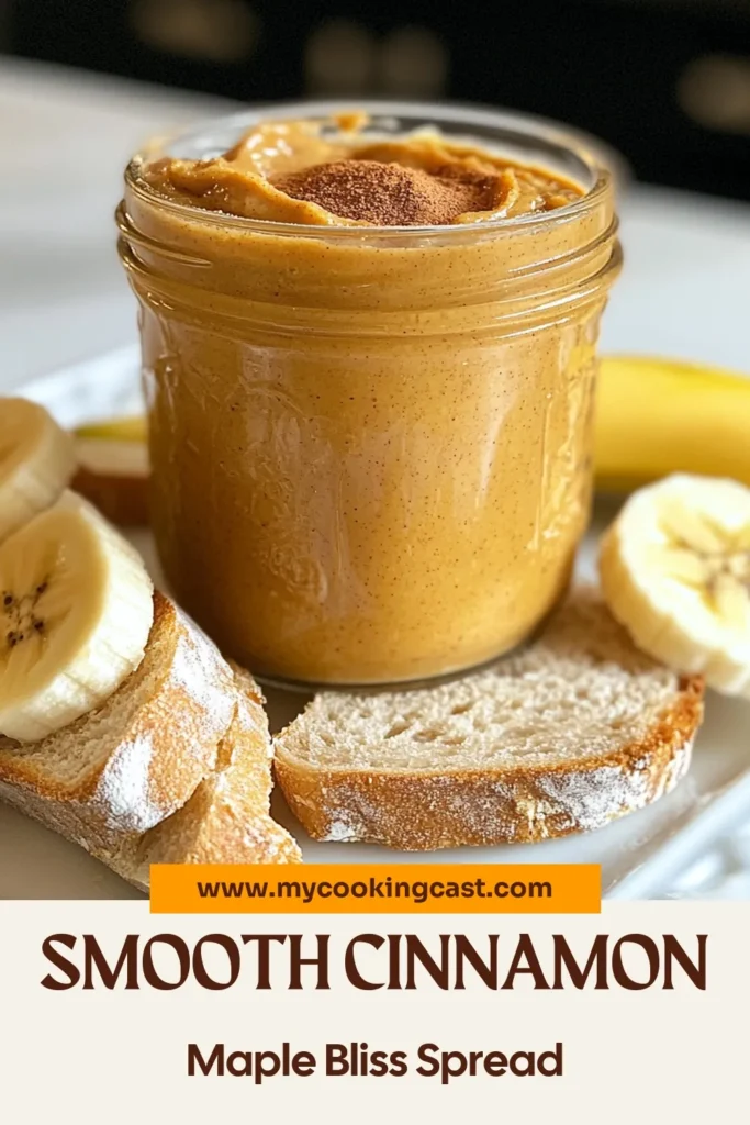 Indulge in the deliciousness of Cinnamon Maple Almond Butter with this easy nut butter recipe! This homemade almond butter combines the natural sweetness of maple syrup and the warm spice of cinnamon, creating a healthy snack idea for any time of day. Perfect for spreading on bread or pairing with fruit, this recipe is simple and rewarding. Try making your own almond butter with maple syrup today! Save this easy recipe! #CinnamonMapleAlmondButter #HealthySnackIdeas #HomemadeAlmondButterRecipe #NutButterRecipes