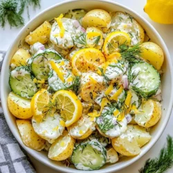 Lemon Dill Potato Salad Zesty and Fresh Side Dish
